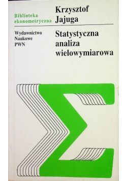 Statystyczna analiza wielowymiarowa