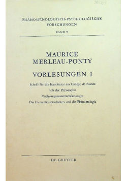Maurice merleau ponty