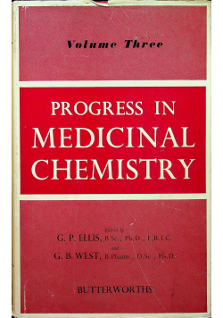 Progress in medicinal chemistry volume 3