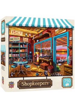 Puzzle 750 Stary sklep farmera