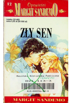 Zły sen