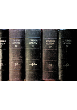 Liturgia godzin 5 tomów