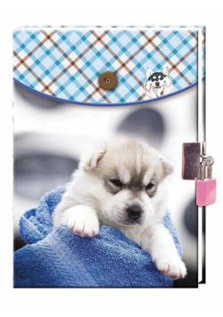 Pamiętnik z kluczykiem Puppy