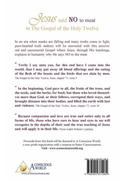 Jesus said no to meat in The Gospel of the Holy Twelve