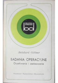 Badania operacyjne oczekiwania i zastosowania