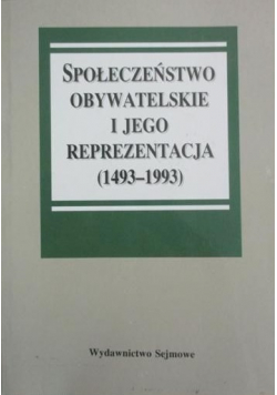 Społeczeństwo obywatelskie i jego reprezentacja 1493 1993