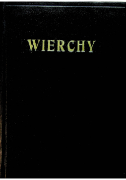 Wierchy Rok trzeci 1925 r.