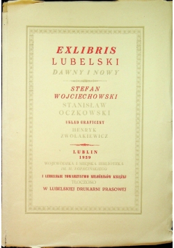 Exlibris Lubelski dawny i nowy