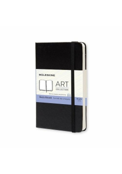 Szkicownik 9x14 tw. czarny MOLESKINE