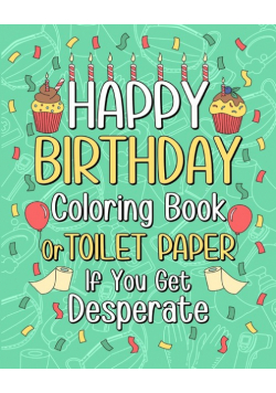 Happy Birthday Coloring Book