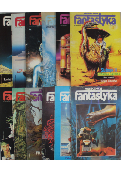 Miesięcznik Fantastyka 12 numerów 1987