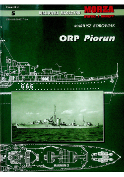 Morza statki i okręty  ORP Piorun nr 5