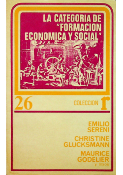 La categoria de formacion economica y social