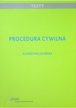 Procedura cywilna Testy