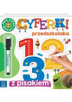 Cyferki przedszkolaka.. Seria z pisakiem.. Piszę..