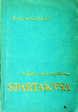 Studia nad powstaniem spartakus