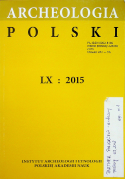 Archeologia Polski LX