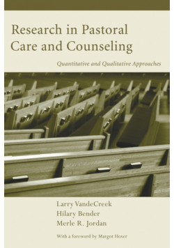 Research in Pastoral Care and Counseling