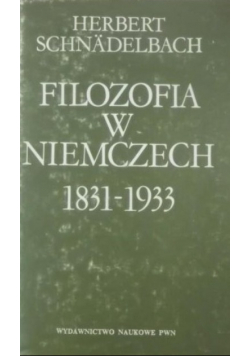 Filozofia w Niemczech 1831 1933