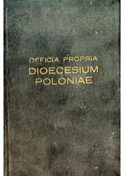 Officia Propria Dioecesium Poloniae