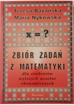 Zbiór zadań z matematyki
