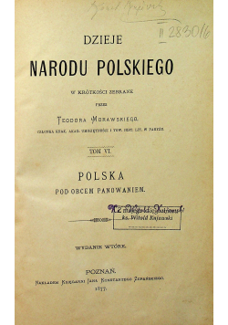 Dzieje narodu polskiego Tom VI 1877 r.