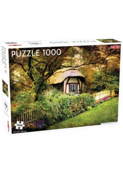 Puzzle 1000 Landscape English Cottage in the Woods
