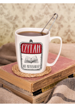 Czytam Nie przeszkadzać kubek