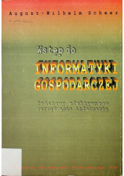 Wstęp do informatyki gospodarczej
