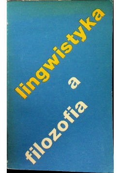 Lingwistyka a filozofia