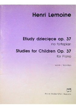 Etiudy dziecięce op 37