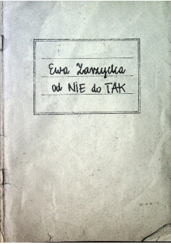 Od nie do tak