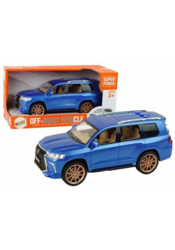 Auto Lexos 1:14 dźwięk / światło niebieskie