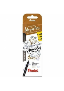 Pisaki do kaligrafii 3szt. PENTEL