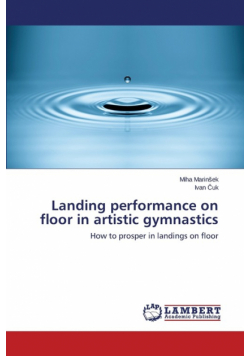 Landing performance on floor in artistic gymnastics