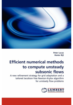 Efficient Numerical Methods to Compute Unsteady Subsonic Flows