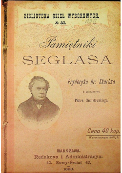 Pamiętniki Seglasa 1898 r