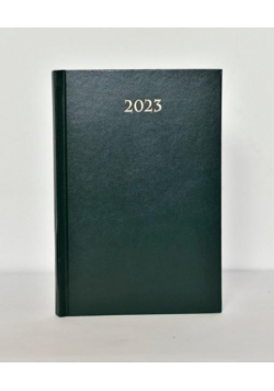 Terminarz 2023 B6 DN zielony ARTSEZON
