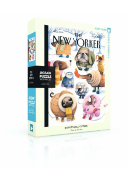 Puzzle 1000 Psy w zimie, New Yorker