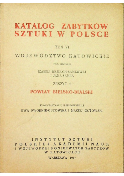 Katalog zabytków sztuki w Polsce Tom VI Zeszyt 2