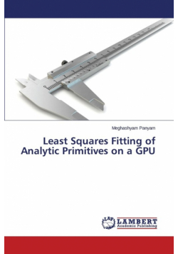 Least Squares Fitting of Analytic Primitives on a GPU