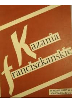 Kazania Franciszkańskie