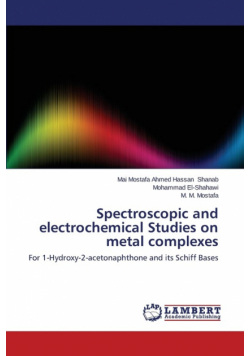 Spectroscopic and electrochemical Studies on metal complexes