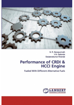 Performance of CRDI & HCCI Engine