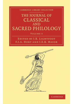 The Journal of Classical and Sacred Philology - Volume 3