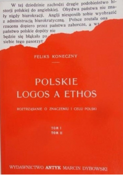 Polskie Logos A Ethos tom 1 i 2