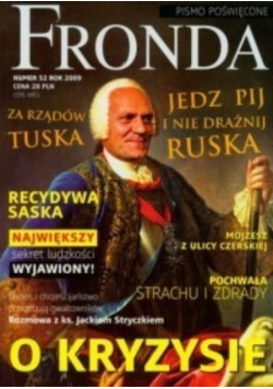 Pismo poświęcone Fronda O kryzysie nr 52