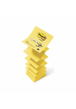 Bloczek samoprzylepny Z-Notes żółty 100K 76x76mm