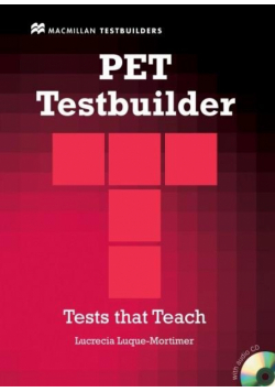 PET Testbuilder z kluczem + CD Pack NEW MACMILLAN