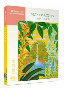 Puzzle 1000 Wodospad w dżungli, Amy Lincoln